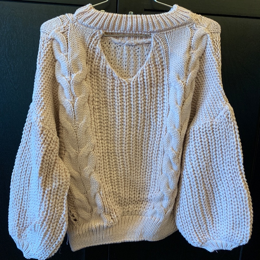 Pink Sweater
